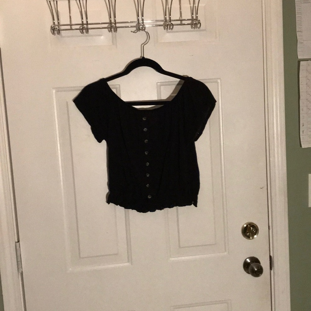Flowy crop top